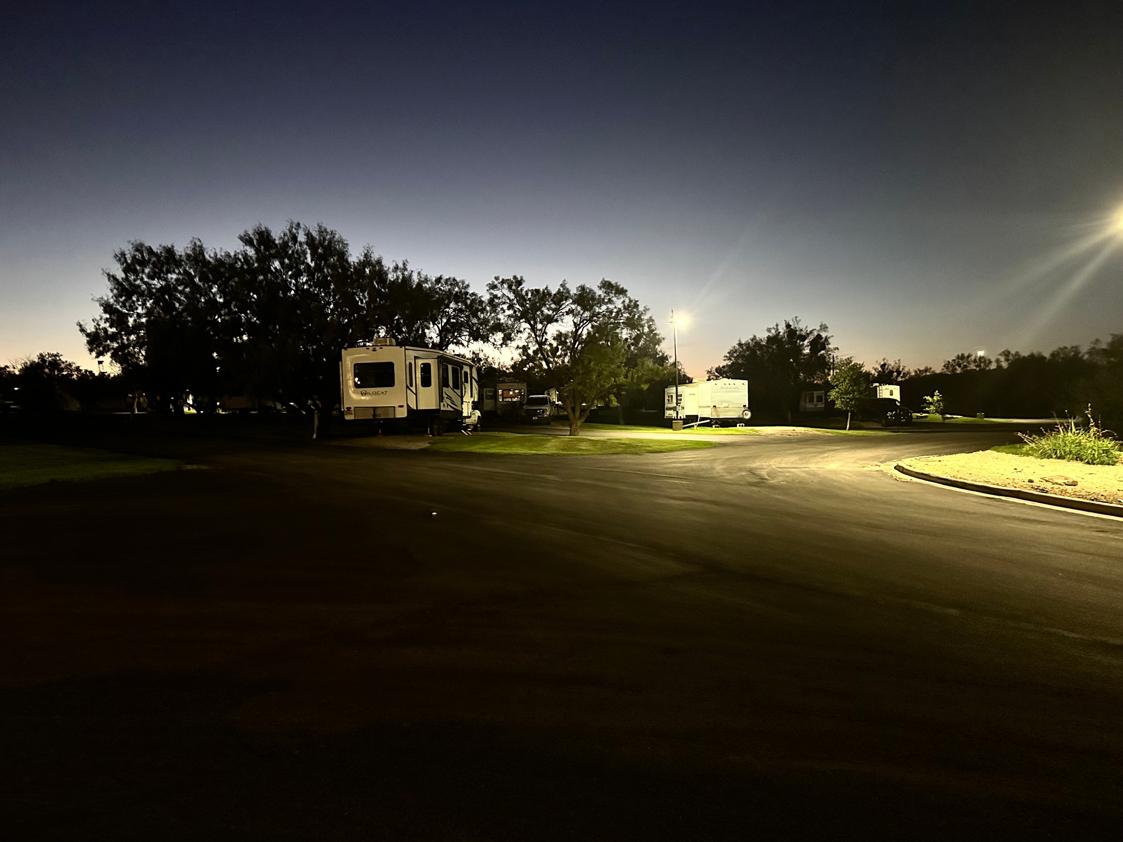 Bar J Hitchin' Post RV Park grounds